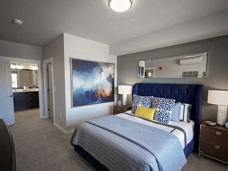 Spacious bedrooms