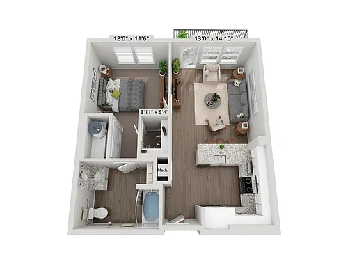 Floor plan A3 - Topaz