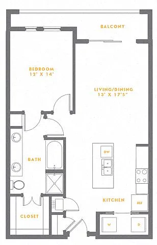 Floor plan The Carnegie ALT