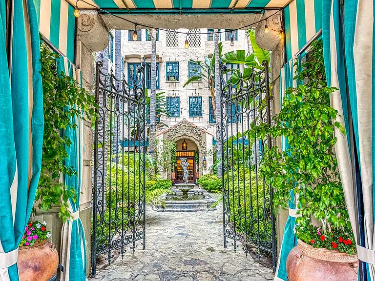 Lush Courtyard