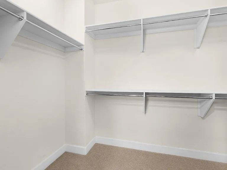 Upstairs: Master closet