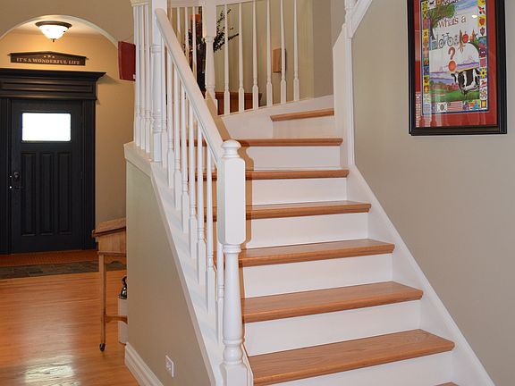 1 of 2 staircases-hardwood
