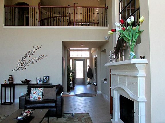 View of the tiled foyer!