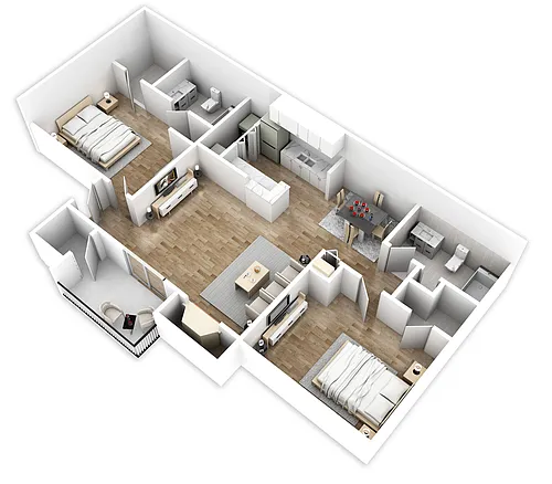 Floor plan B1
