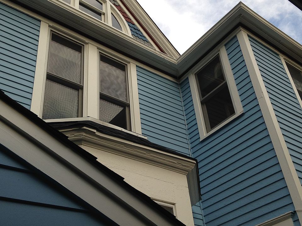 West side of home