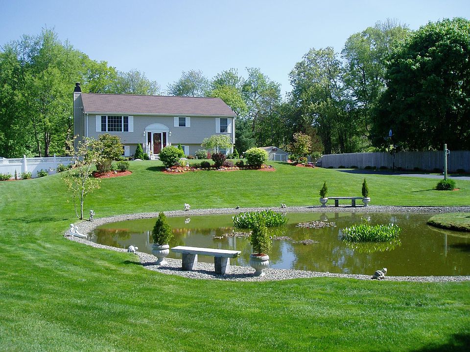 Front Yard with Pond