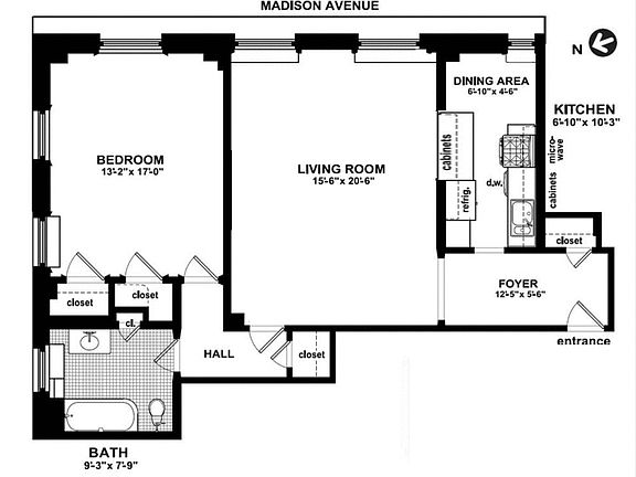 2nd image of 1100 Madison Ave APT 9F