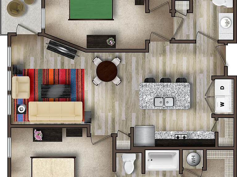 The Beau Floor Plan The Beau Floor Plan