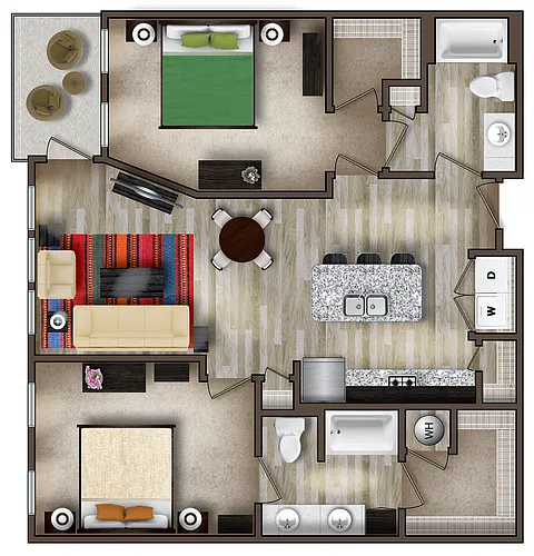 Floor plan Beau