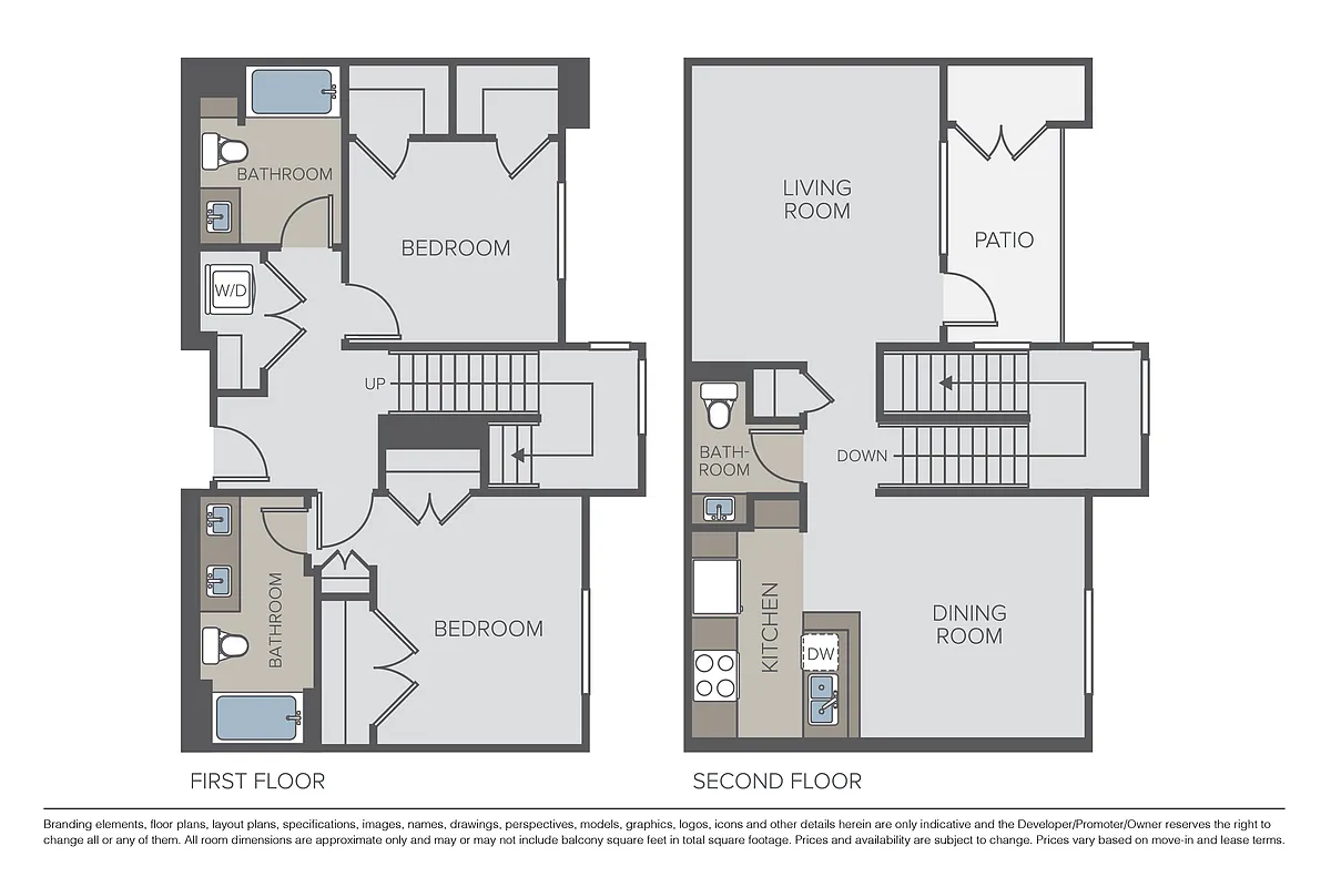 Floor plan Biltmore Townhome
