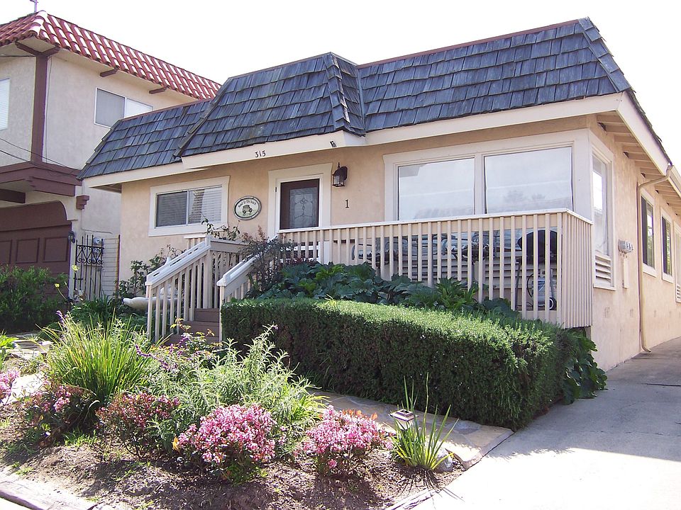 Front yard with lovely garden
