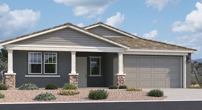 Exterior elevation rendering