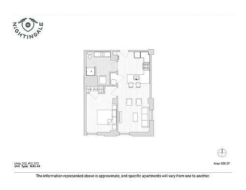Floor plan Nightingale - Judith Shamian