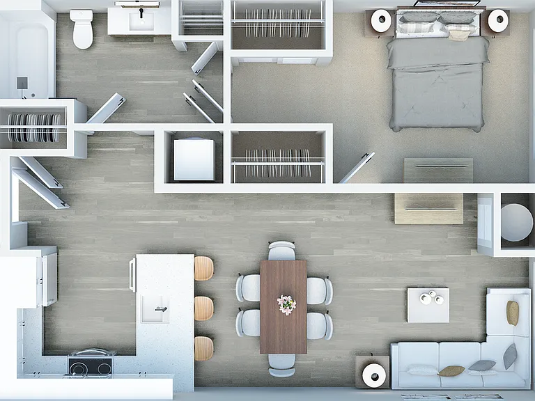 ONE BEDROOM ONE BEDROOM