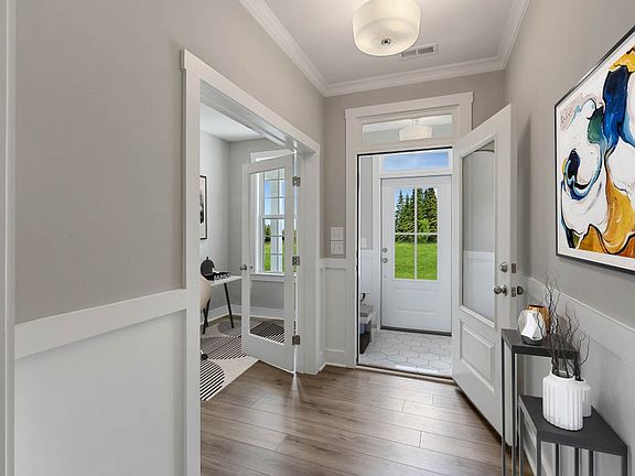 The Clayton Entryway, Smart Door Delivery Center, Pocket Office