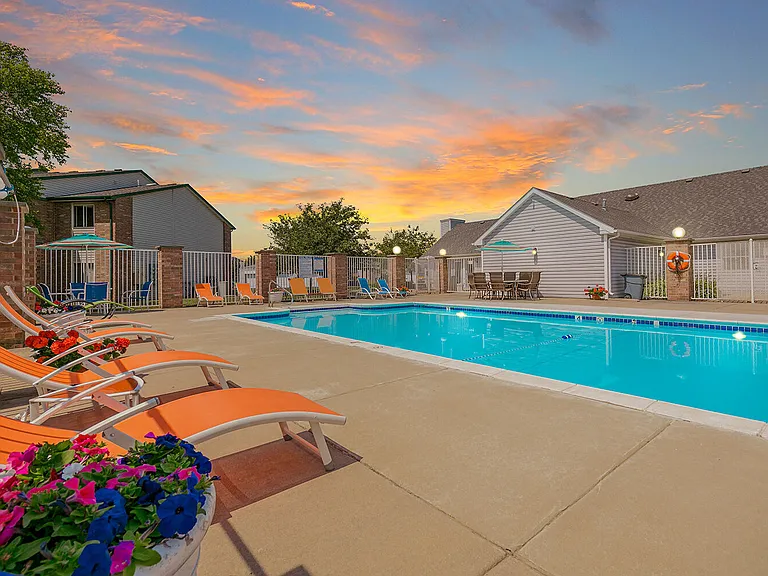 One of two pools at Compass Pointe!