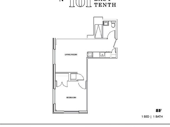 2nd image of 101 E 10th St #8F