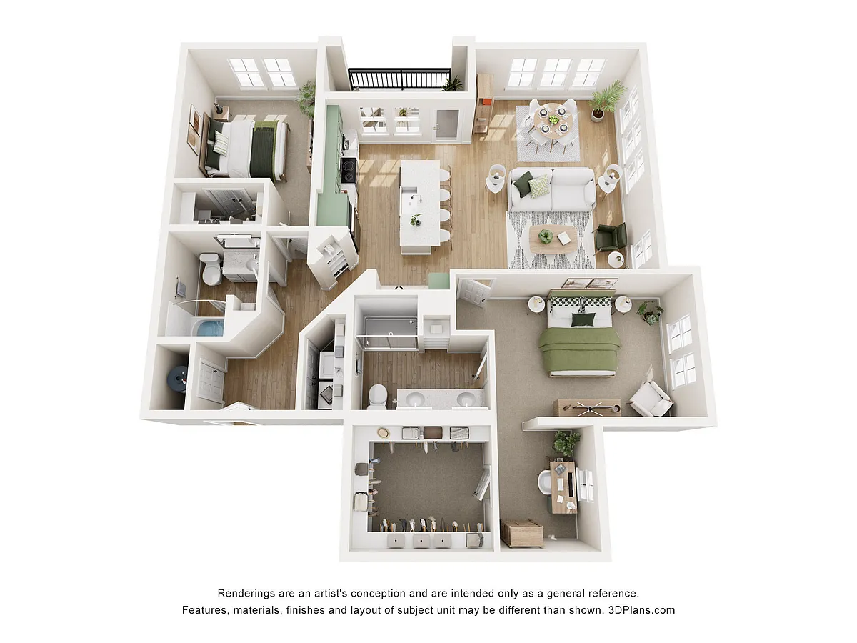 Floor plan B3R2
