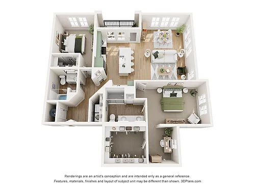 Floor plan B3R2