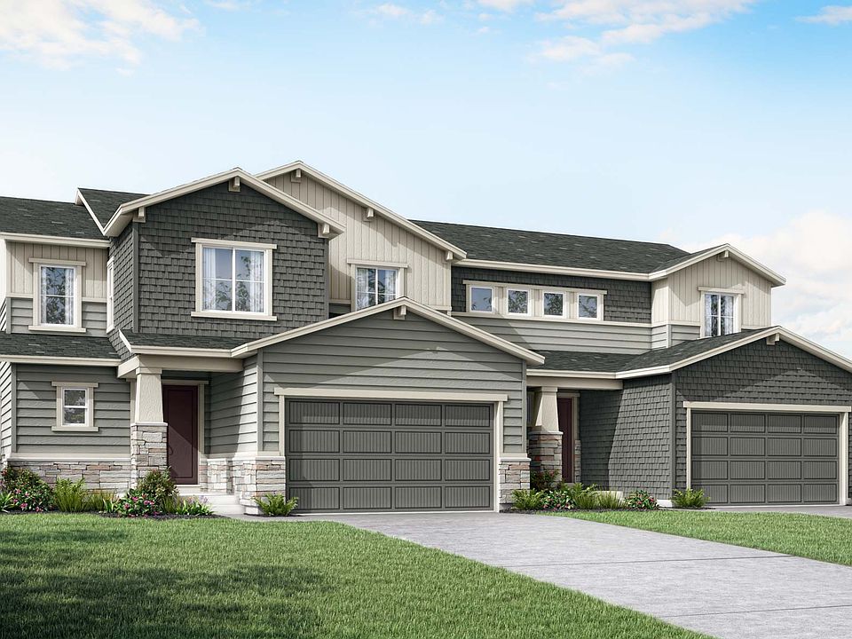 Craftsman Exterior Style B - Left Side of Duplex
