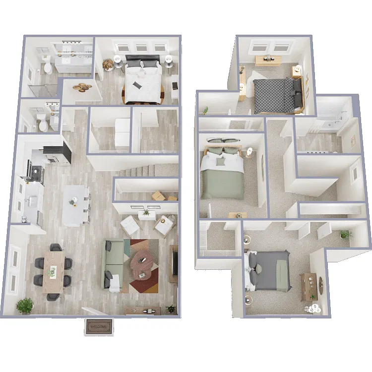 Floor plan Cunningham