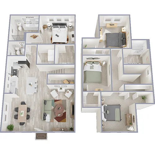 Floor plan Cunningham