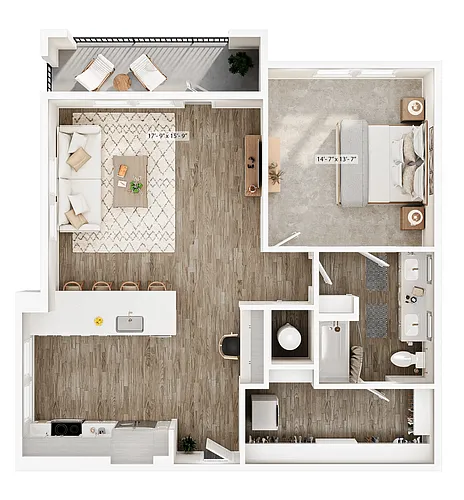 Floor plan A16