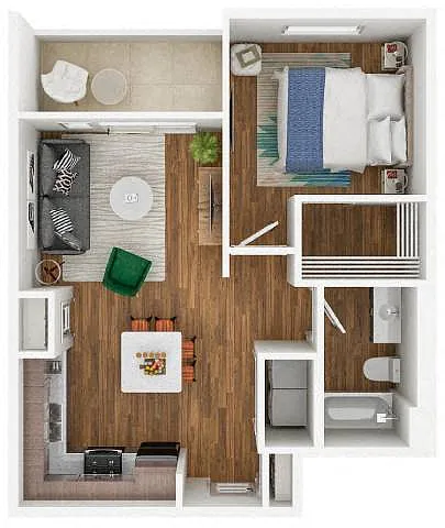 Floor plan Topaz