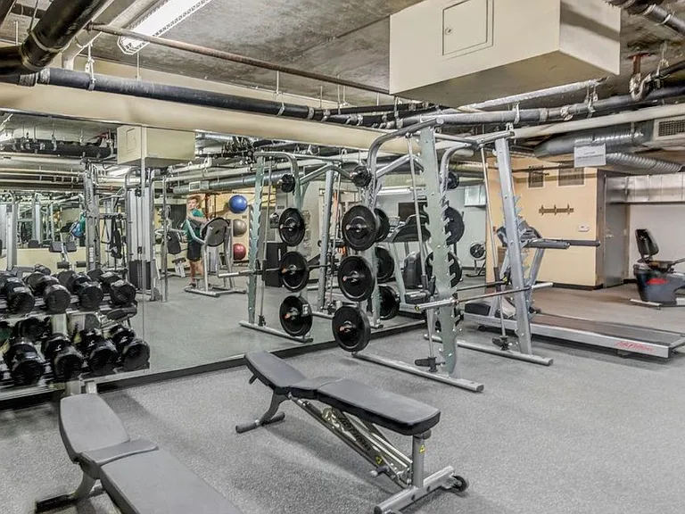 Gym on property