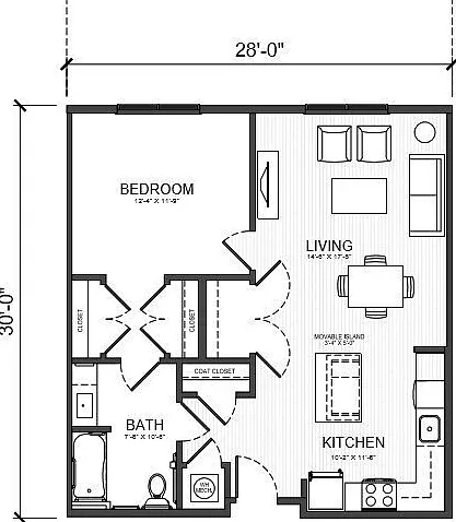 Hickory floor plan The Jameson at Kincora
