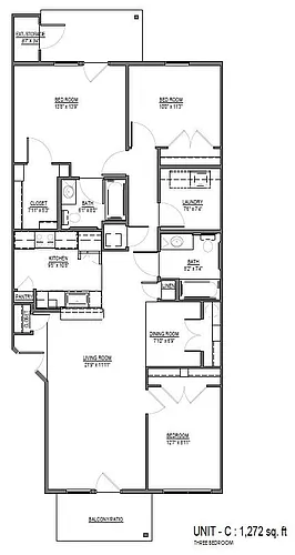 Floor plan 3/2