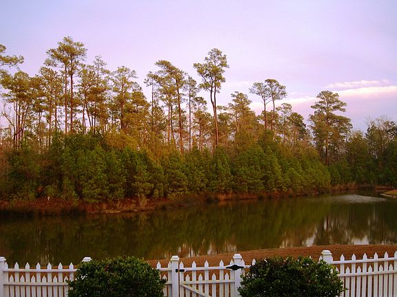 View of pond from deck
