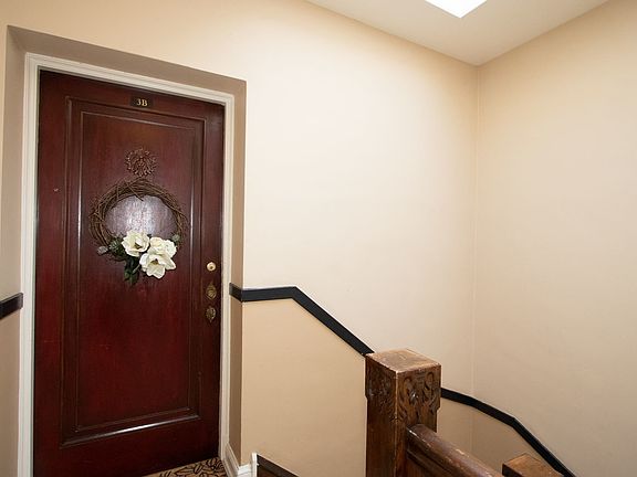 Front door of unit