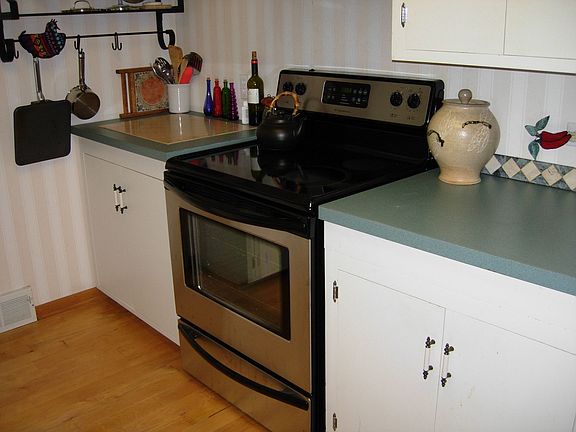 The newer range. A pastry stone is built into the counter.