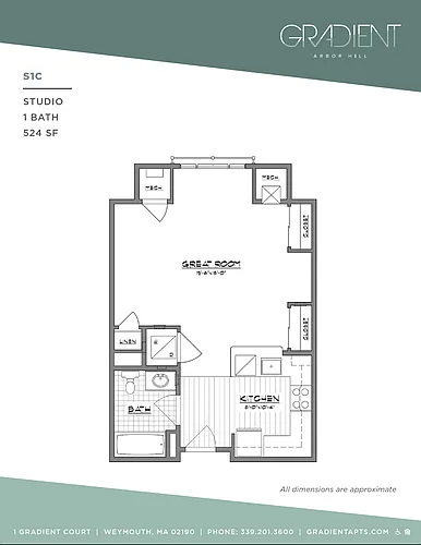 Floor plan S1C