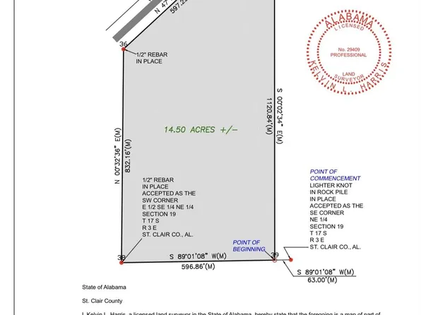 0 Wolf Creek Rd S #1, Pell City, AL 35125