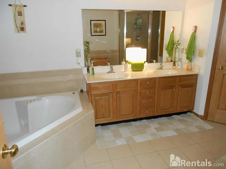 Master Bath with Jetted tub and shower