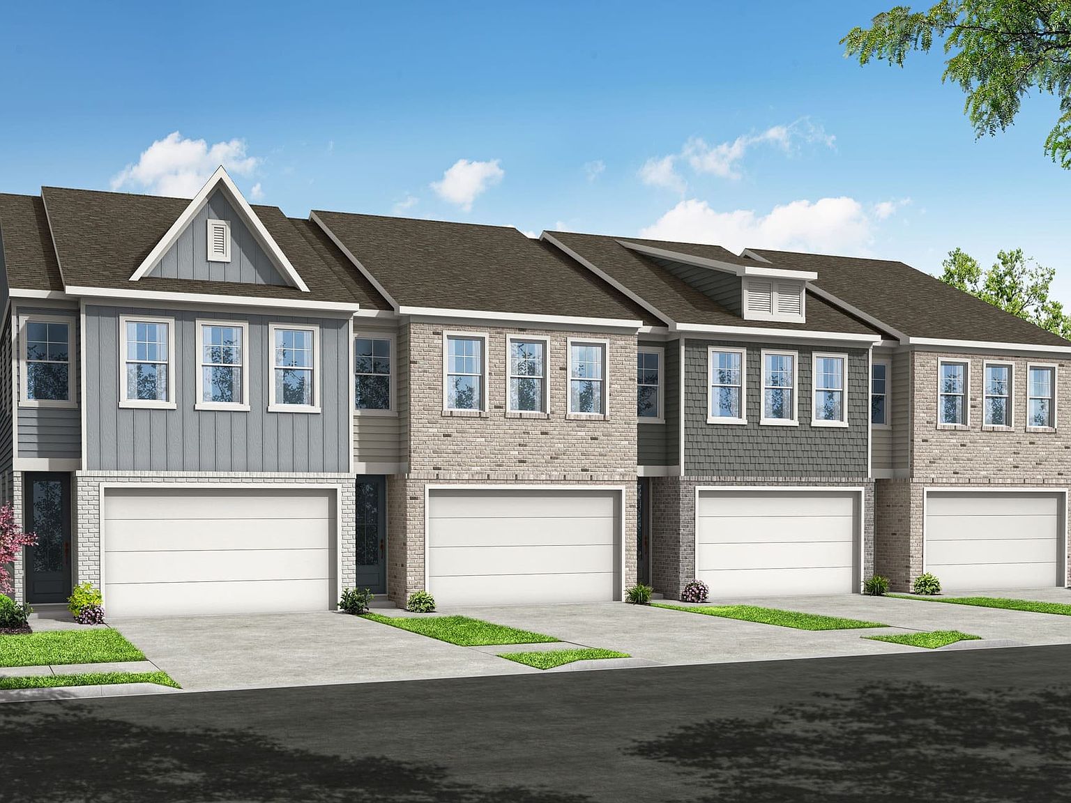 The Charlotte G Townhome Plan, Rosehill Townhomes, Marietta, GA 30060 Zillow