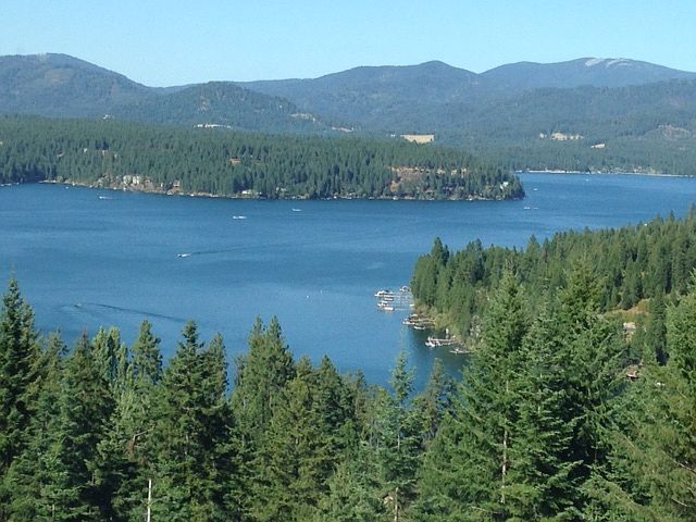 view of Hayden Lake