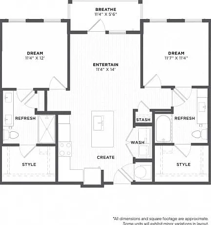 B1C Floor Plan B1C Floor Plan