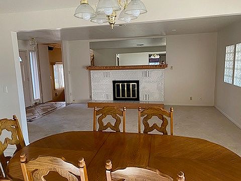 Front room from dining area