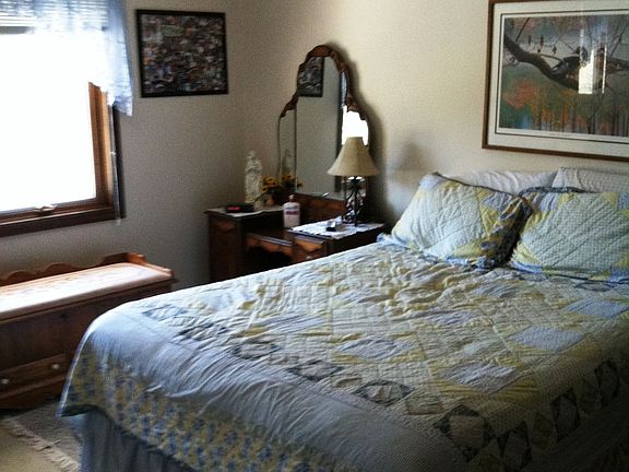 2nd bedroom with attached bathroom and great closet space