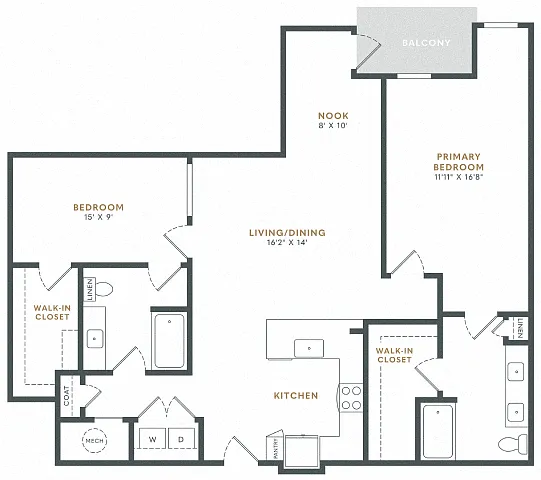 Floor plan B15