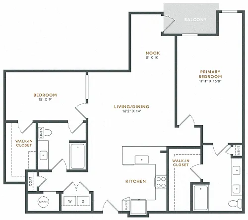 Floor plan B15