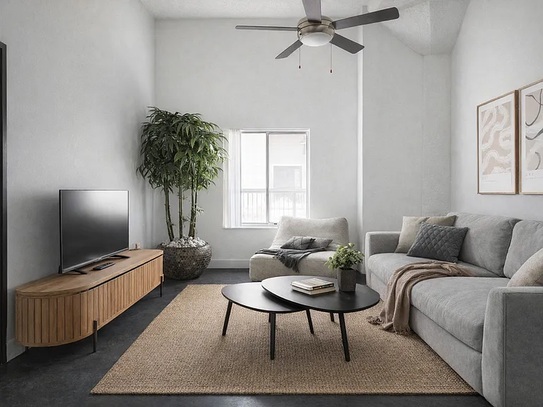 Courtyard Living Room