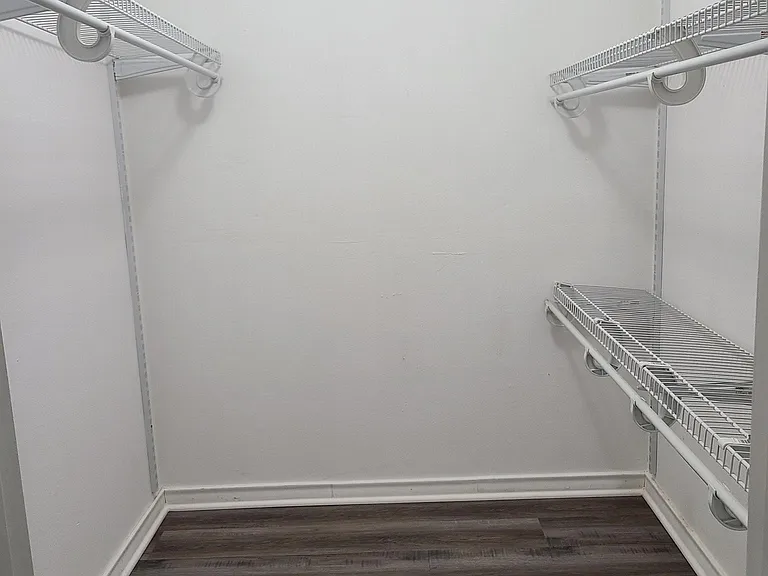 Downstairs Walk-in Closet