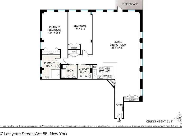 237 Lafayette St #8E — Photo 10