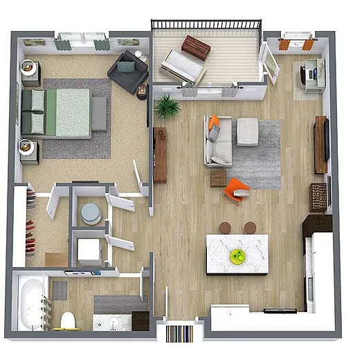 Floor plan Bamboo