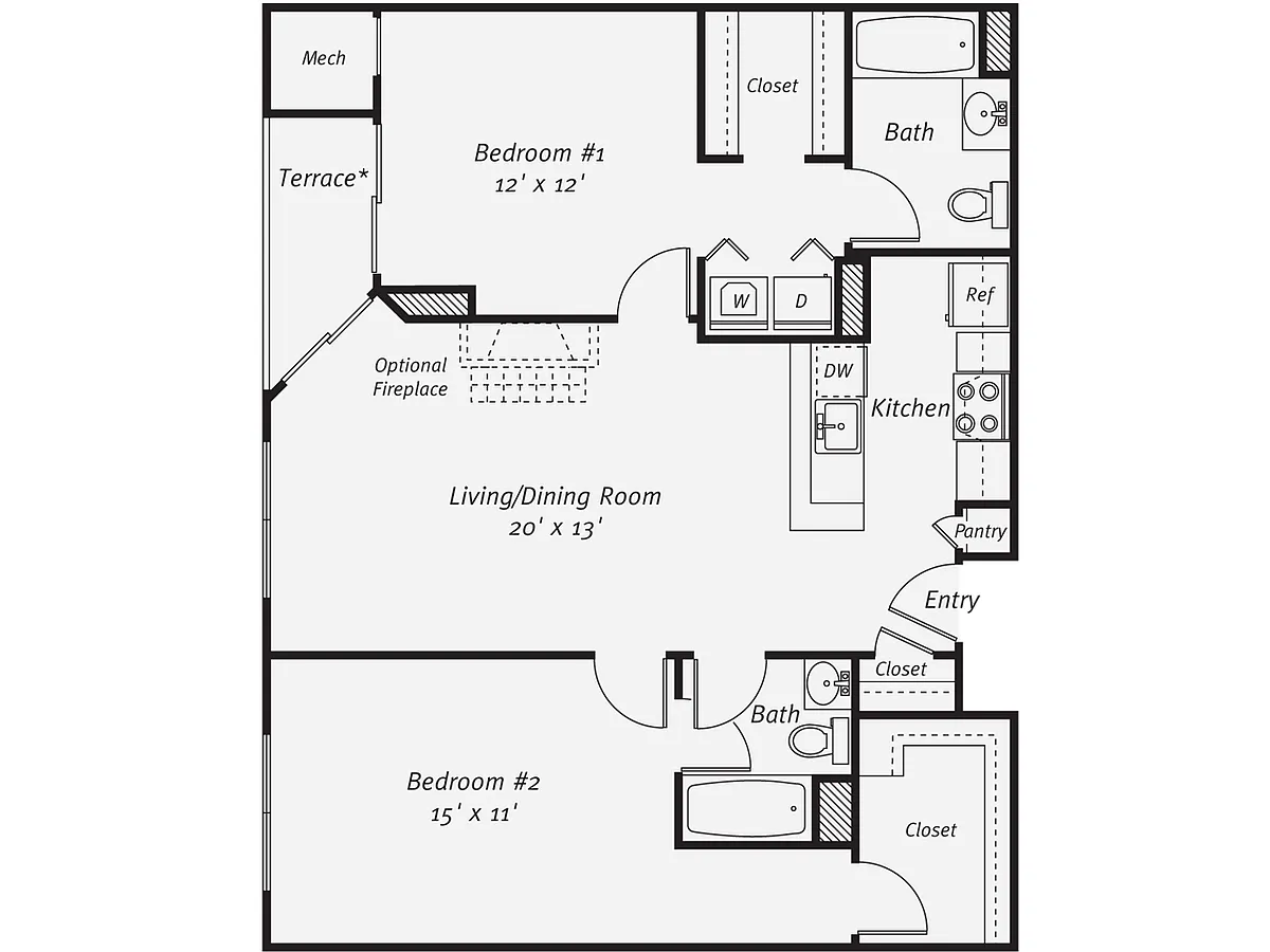 Floor plan B2