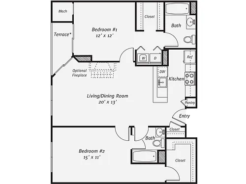 Floor plan B2
